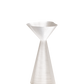 Buka Glass, 3D-printed from eco-friendly and bio-based PLA filament. Available in three sizes, with a sleek, organic design combining sustainability, innovation, and modern style.