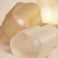Collection of Cloudy Lamps in various earthy colors, 3D-printed from PLA filaments mixed with natural by-products like mussel shells, oysters, scallops, and wheat offcuts. Eco-friendly, with unique textures and colors created through recycling waste from agriculture and catering. Provides ambient, decorative light.